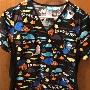 Finding Nemo Scrub Top